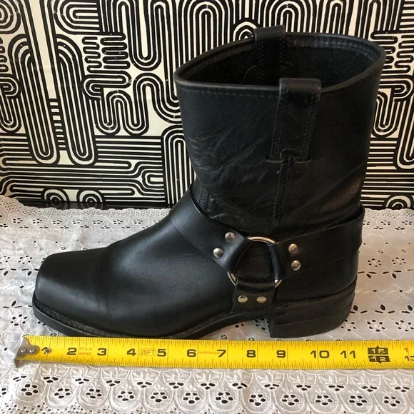 Frye Black Leather Boots - Picture 9 of 9